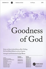 Goodness of God SATB choral sheet music cover